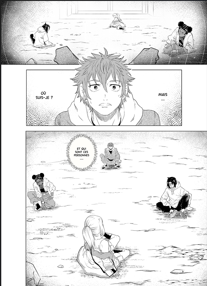 Illustration manga
