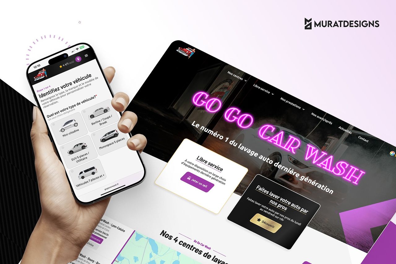GoGoCarWash · Réseau de centres de lavage auto