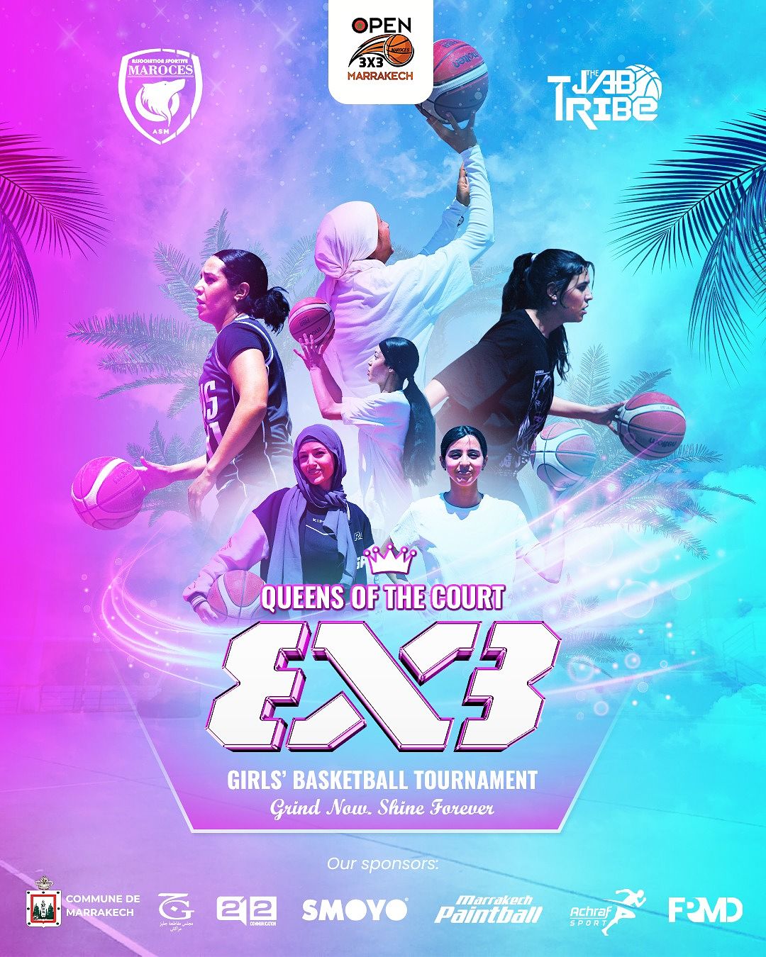 Tournoi de basket marrakech Femme