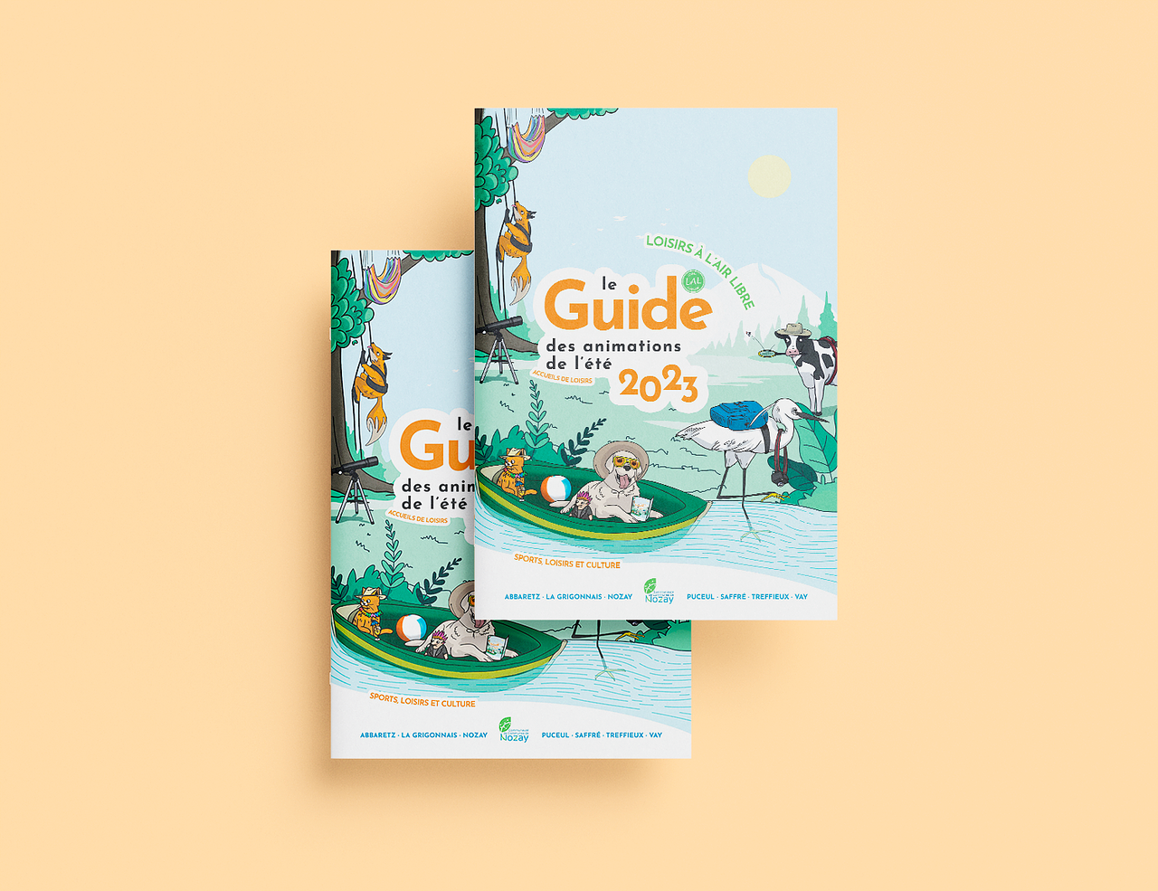 Mise en page - catalogue d'activité