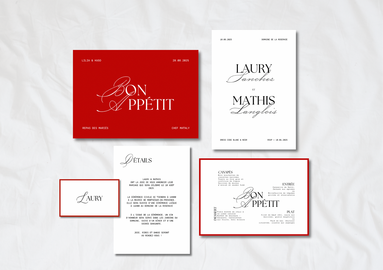 Papeterie de Mariage