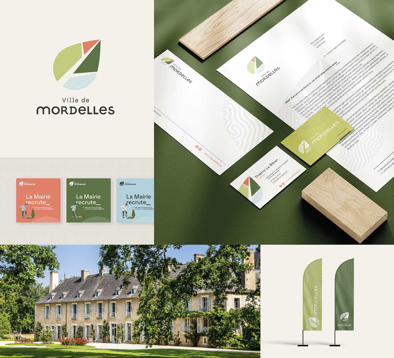 Ville de Mordelles, identité visuelle