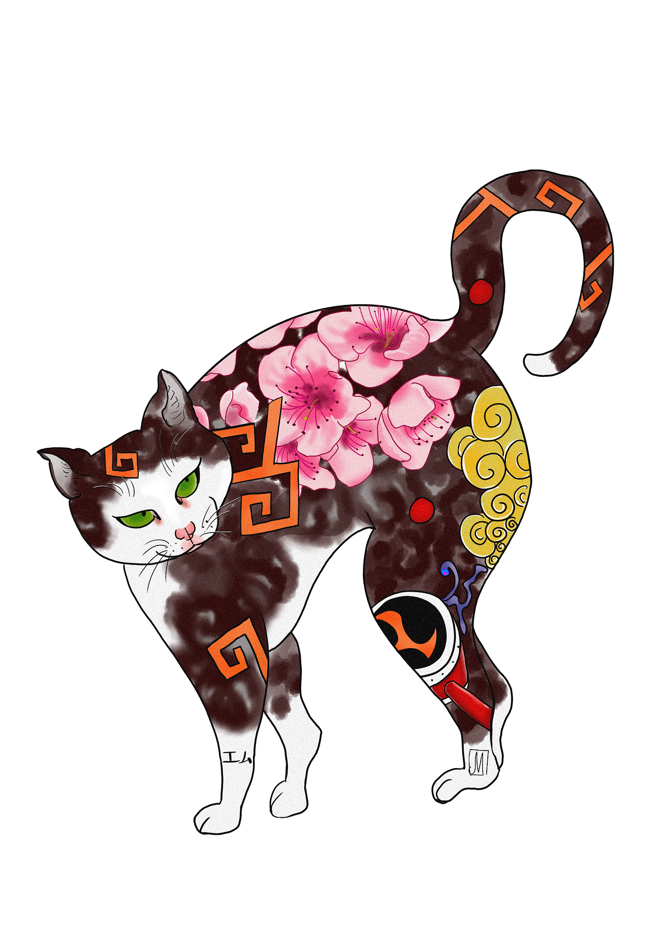 Chat japonais reproduction