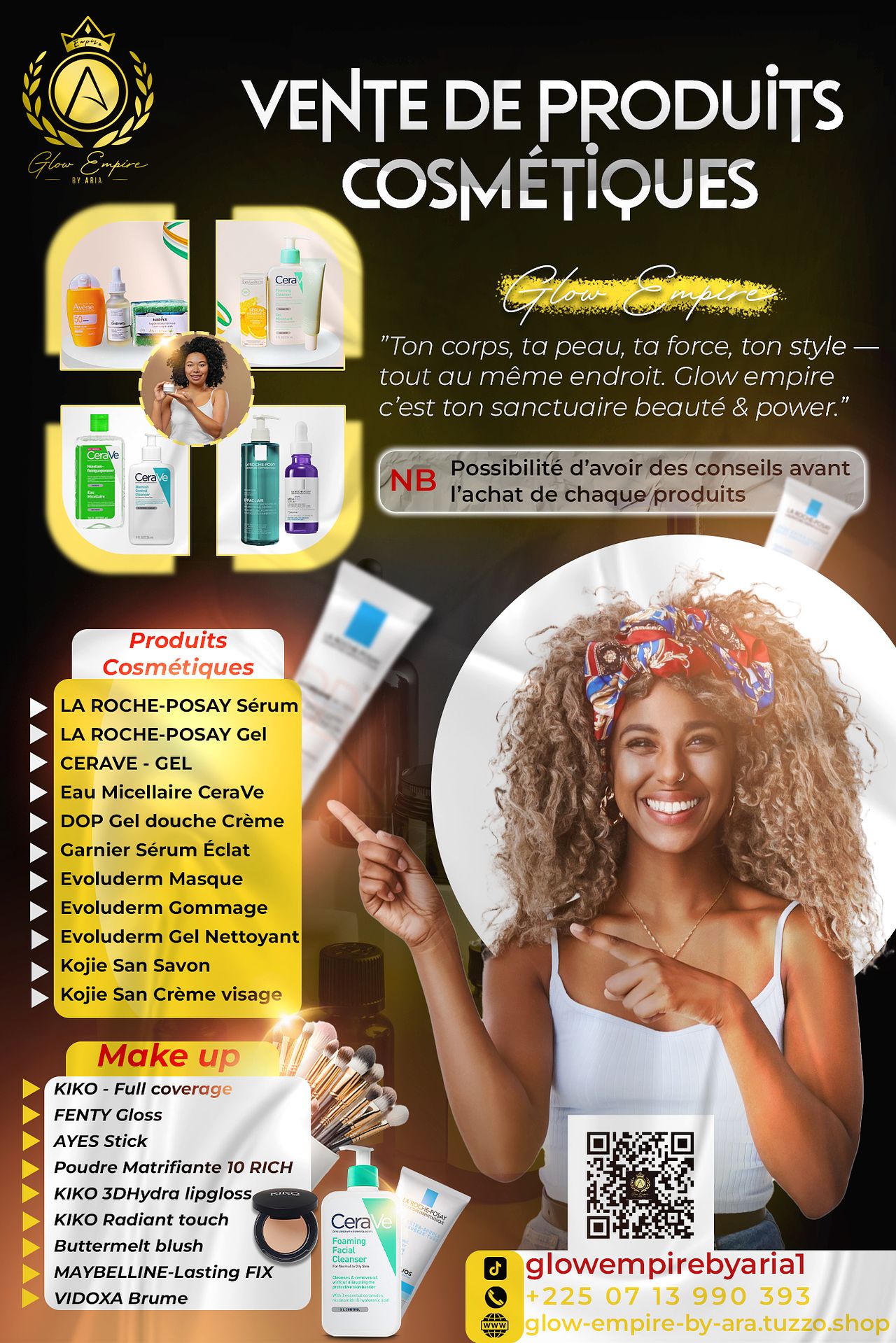 PRODUITS COSMÉTIQUES