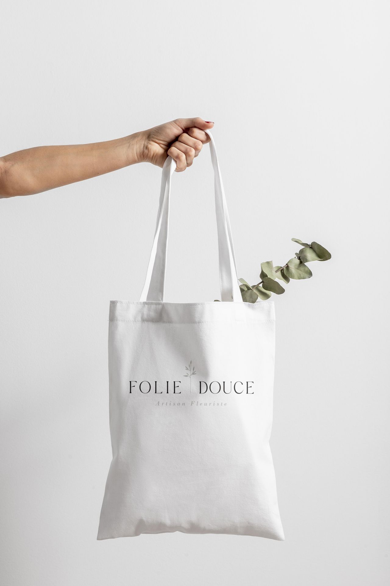 Logo Artisan fleuriste Folie Douce