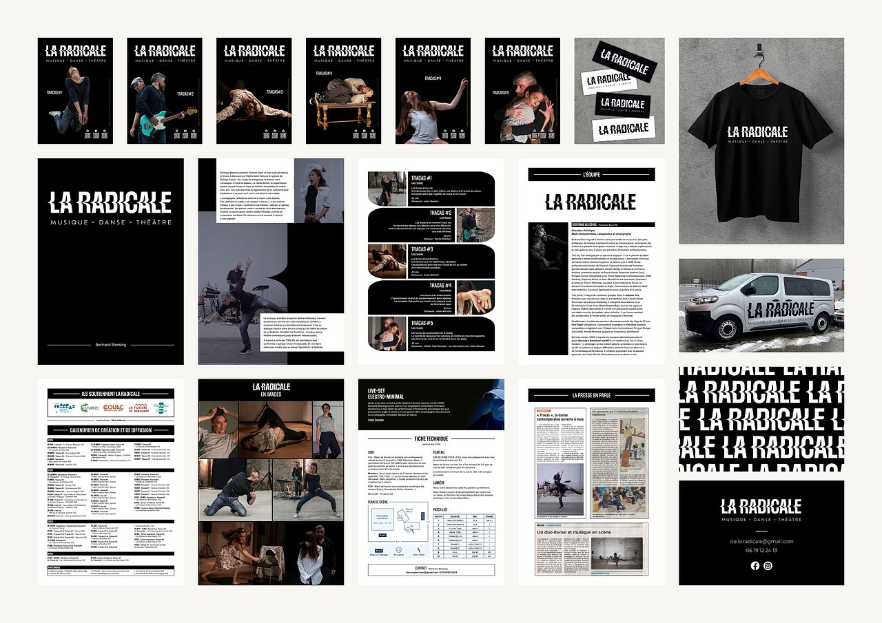 Supports de communication - La Radicale