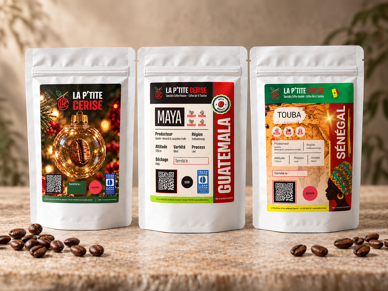 Sachets La Petite Cerise - Café