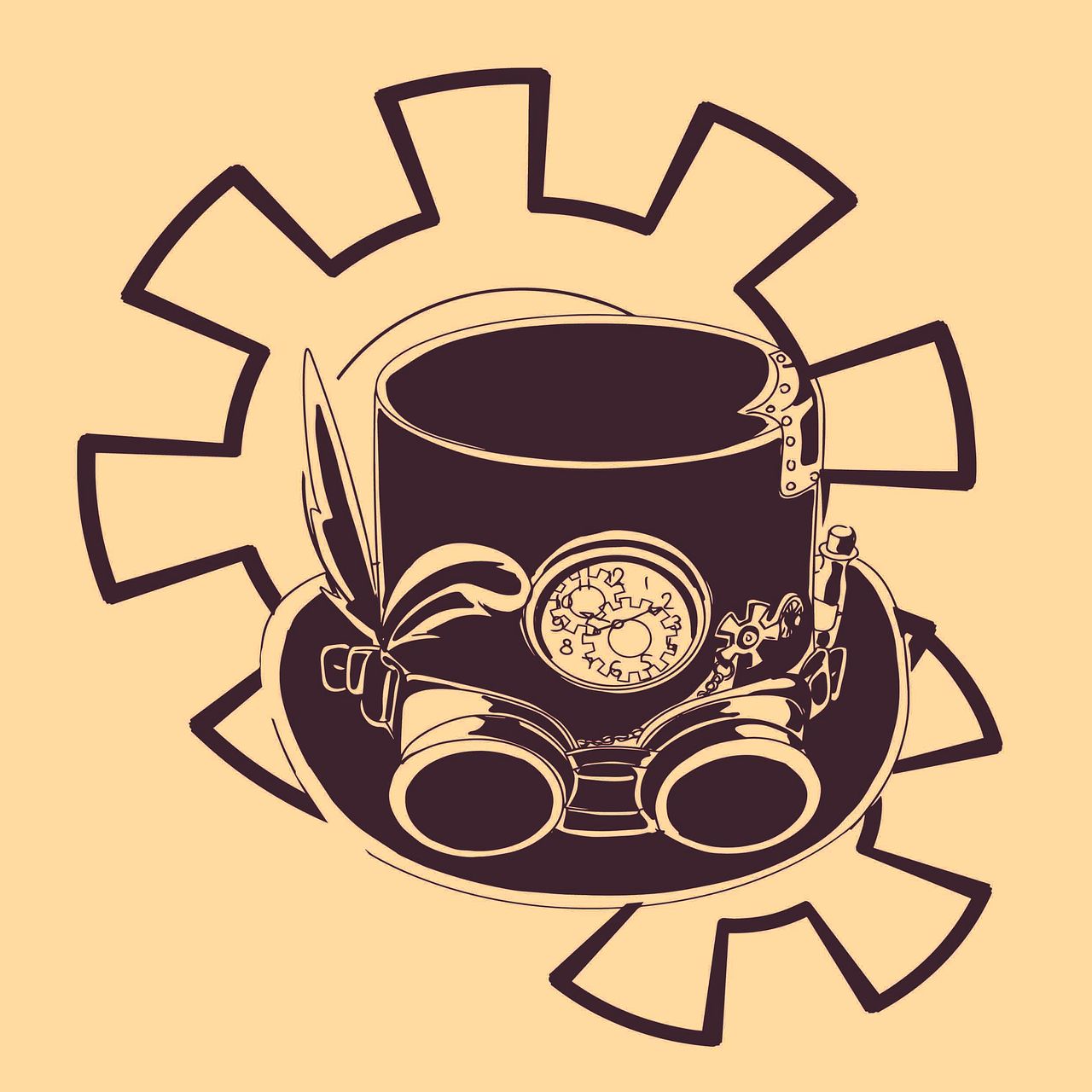 Logo steampunk