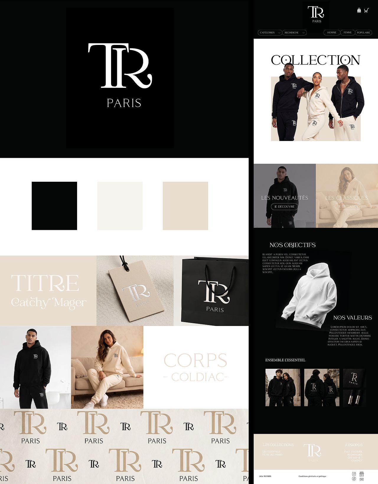 Charte graphique TR paris