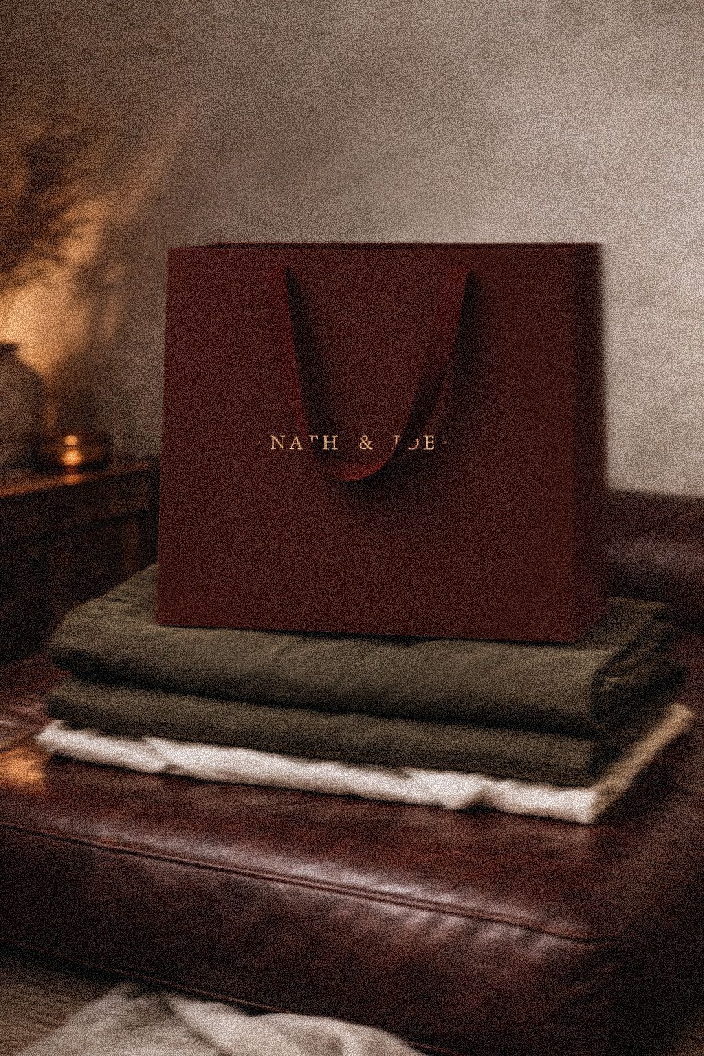 Packaging marque prêt à porter masculin
