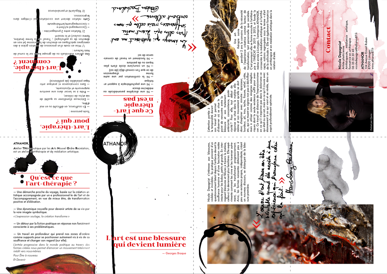 Dépliant Art-thérapie