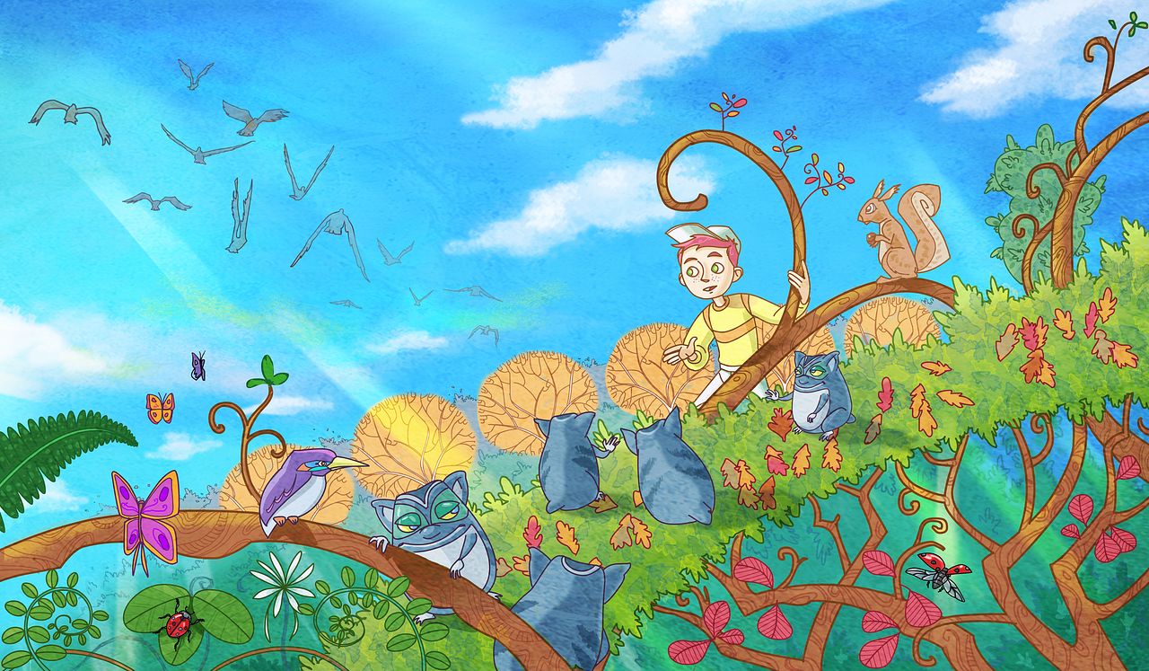 Illustration pour enfant