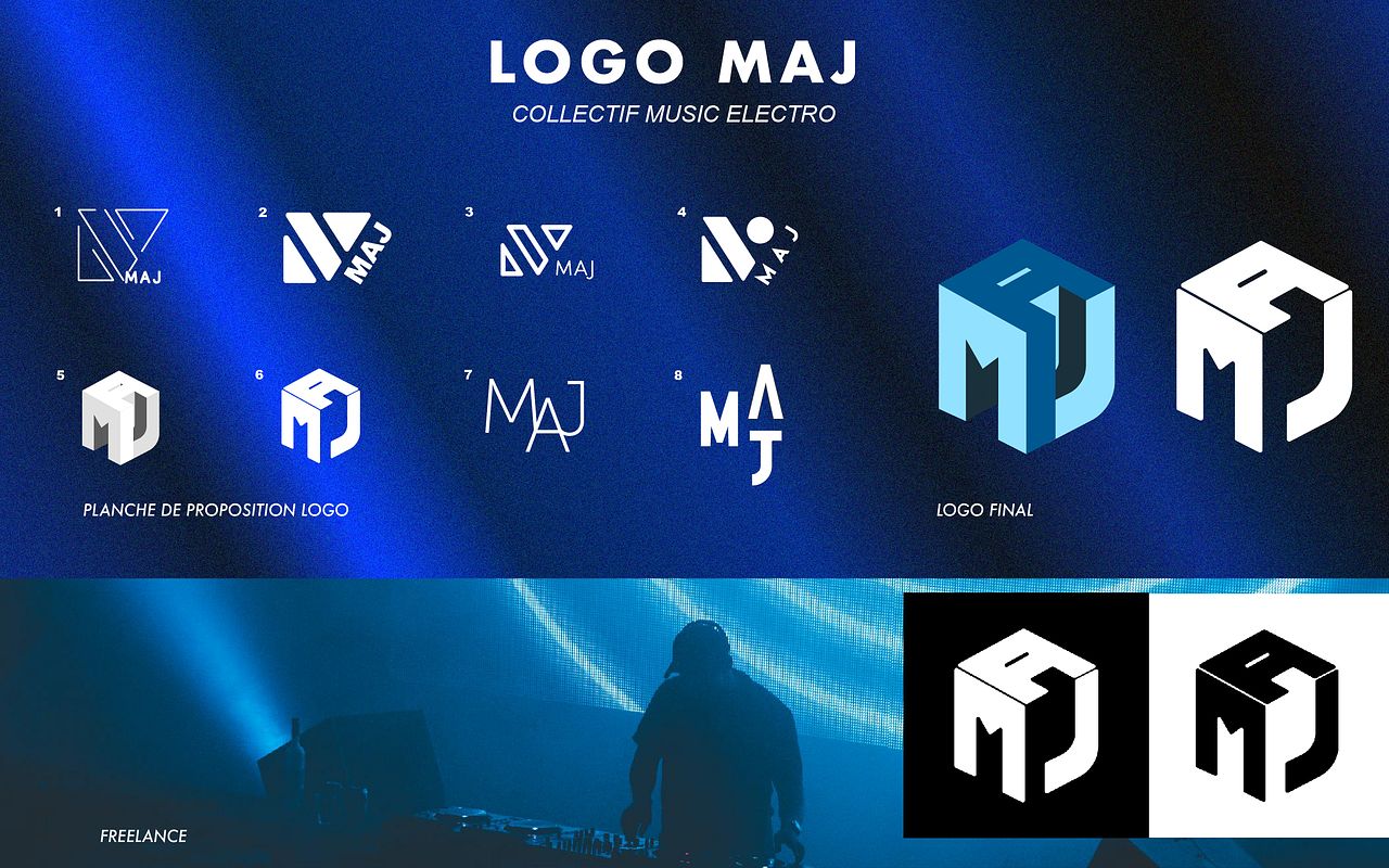 Création de logo MAJ