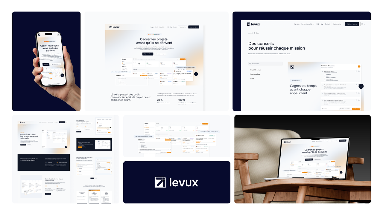 Levux - UX/UI & Product Design