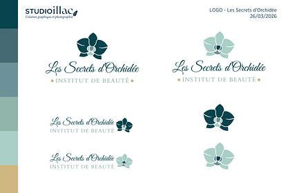 LOGO Les secrets d'Orchidée