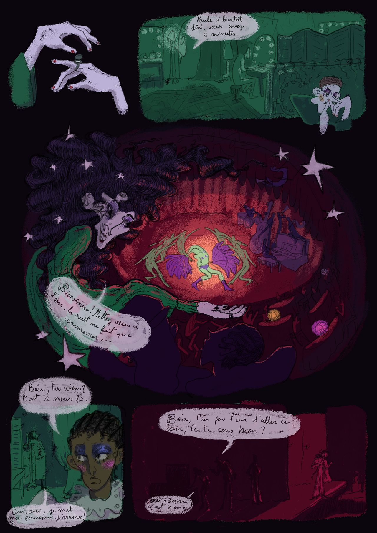 Planche de Bande dessinée originale