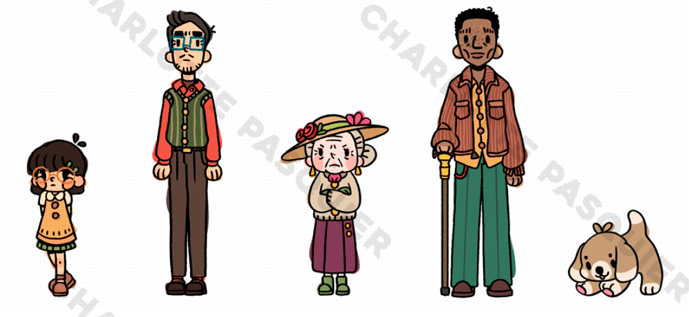 Personnages de Jeu Vidéo