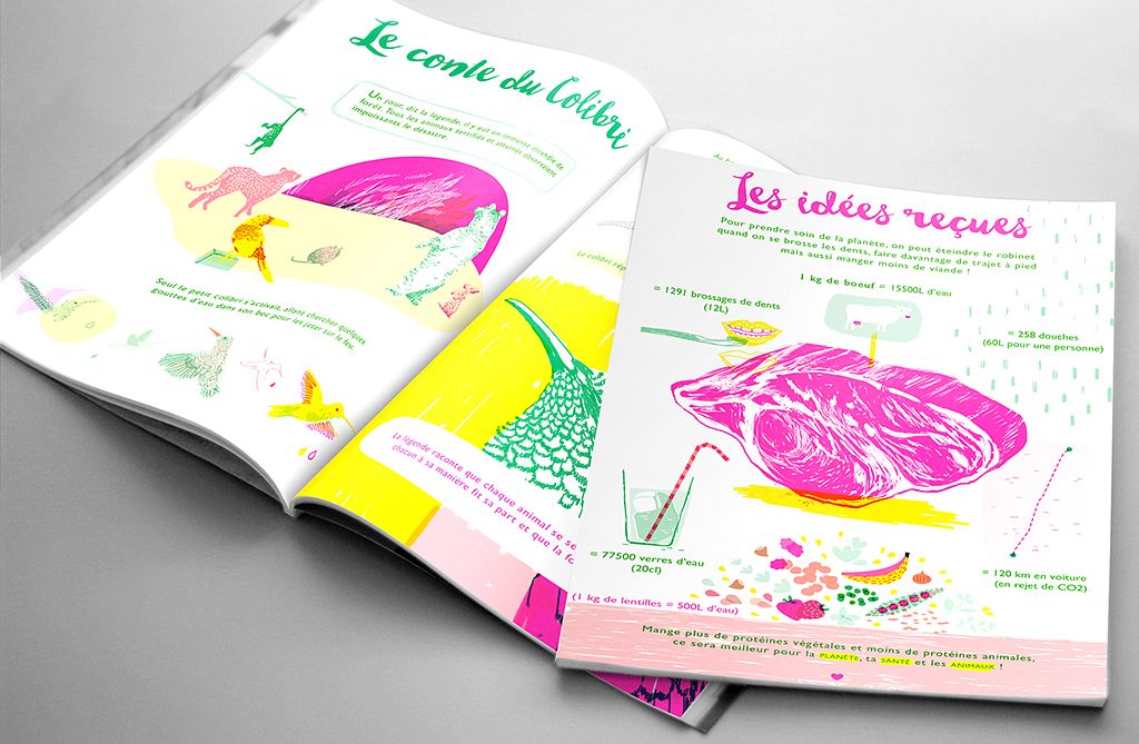 Illustration - Fanzine Pollen