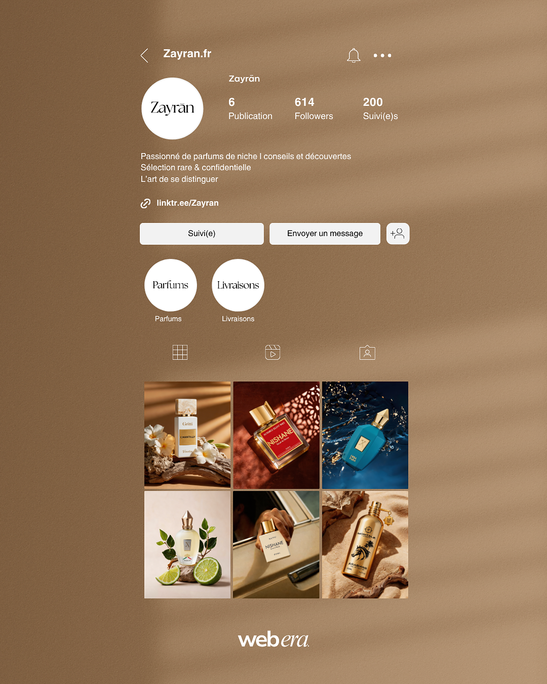 Stratégie de lancement Instagram — Zayran