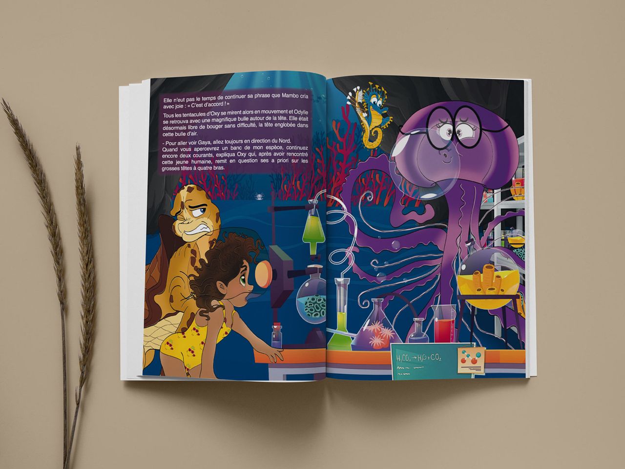LIVRE JEUNESSE ECOLOGIQUE - page intérieure