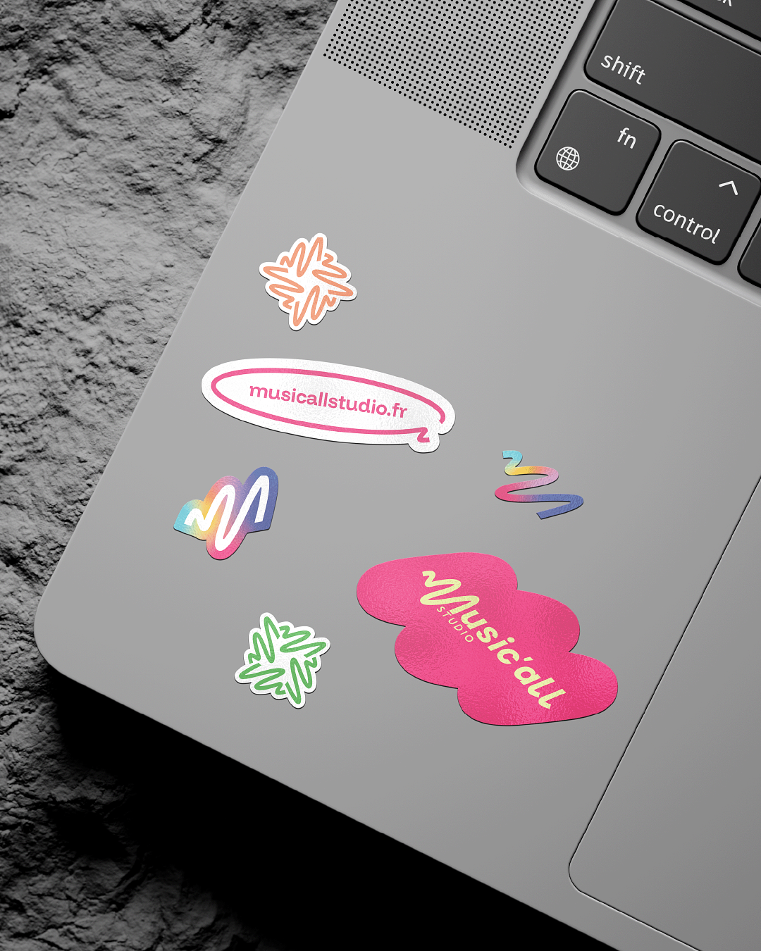 Stickers Music'all Studio