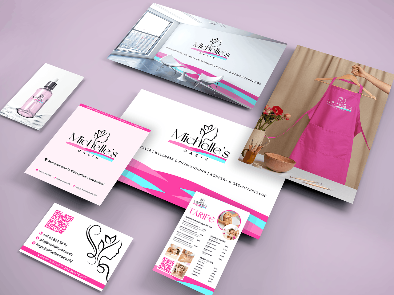 Branding 360° & merchandising : institut de beauté