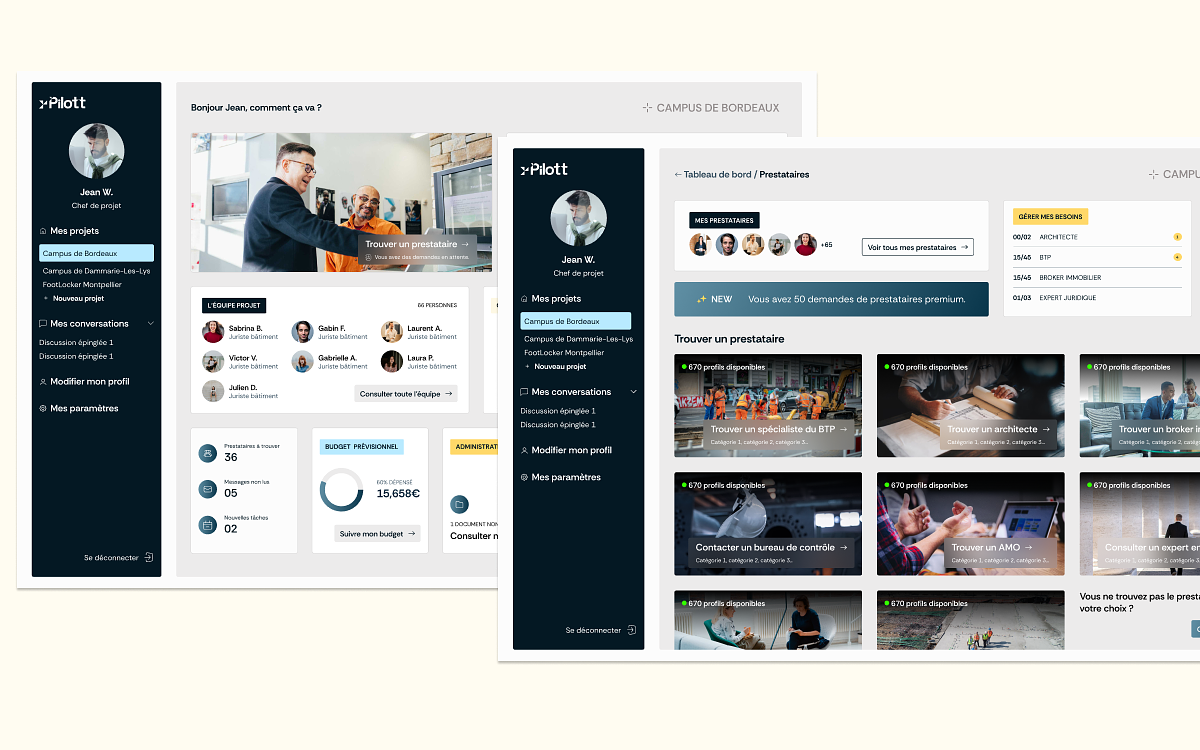 UX/UI Designer - Application Saas