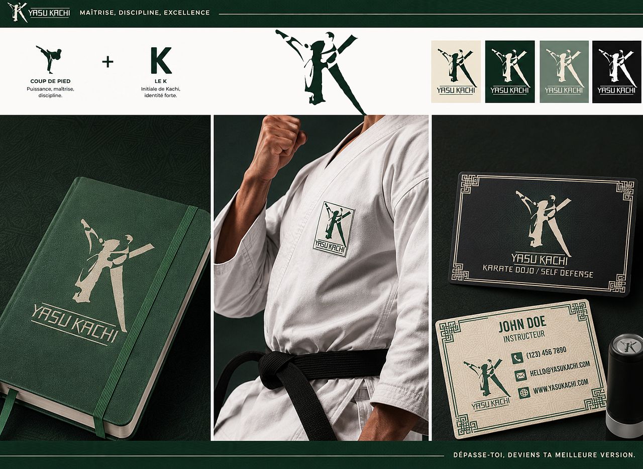 Yasu Kachi : identité de marque
