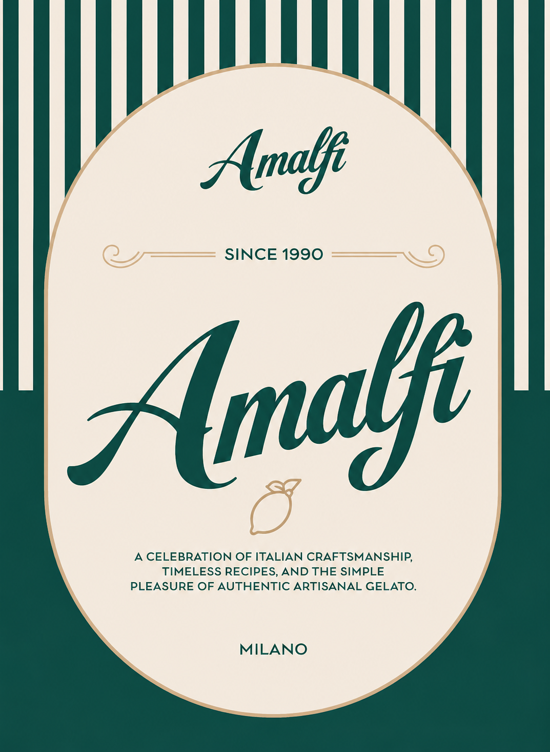 Identité visuelle & branding – Amalfi