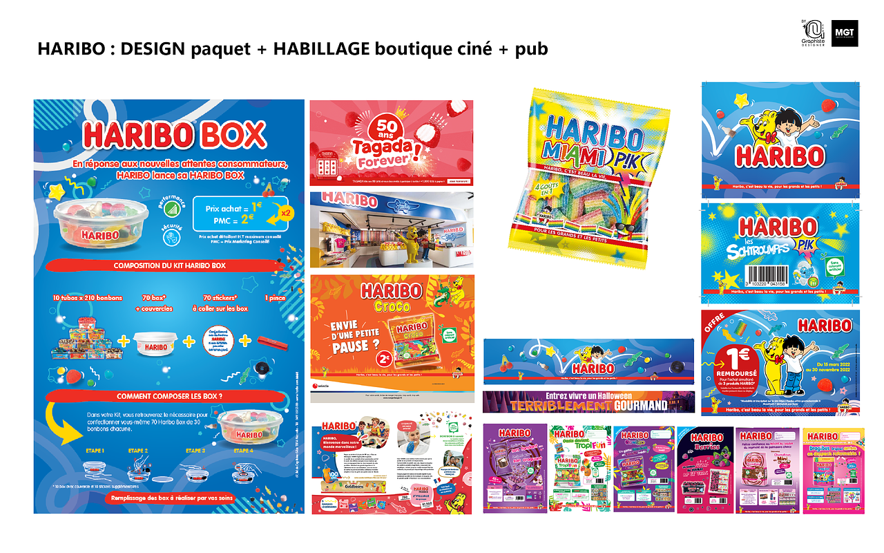 Packaging, PLV & Habillages - HARIBO