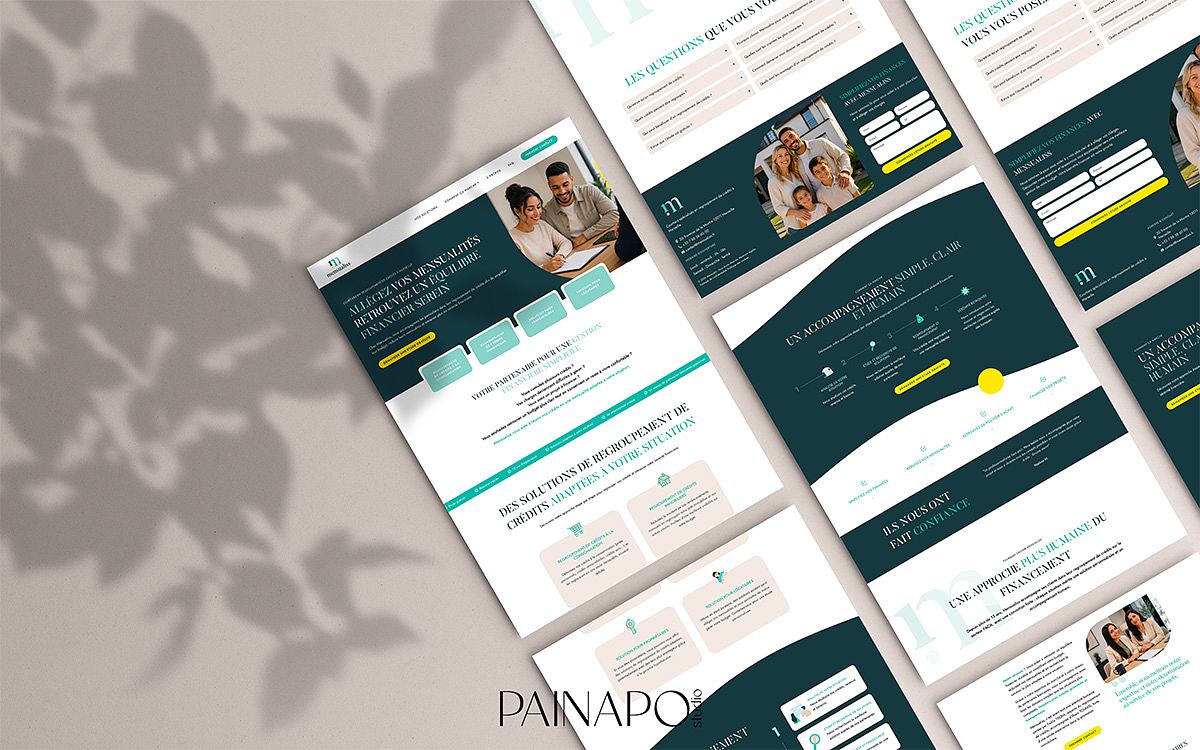 Site web courtier en regroupement de crédits