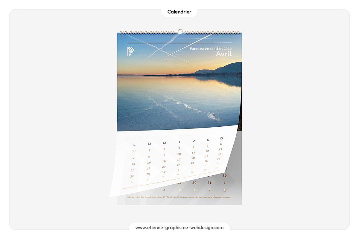 Parquets Jordan | Calendrier