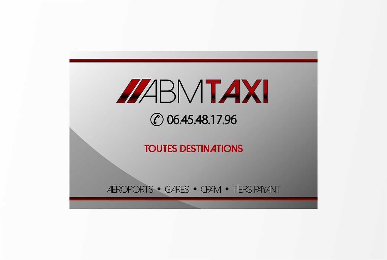 Carte de visite - ABM Taxi