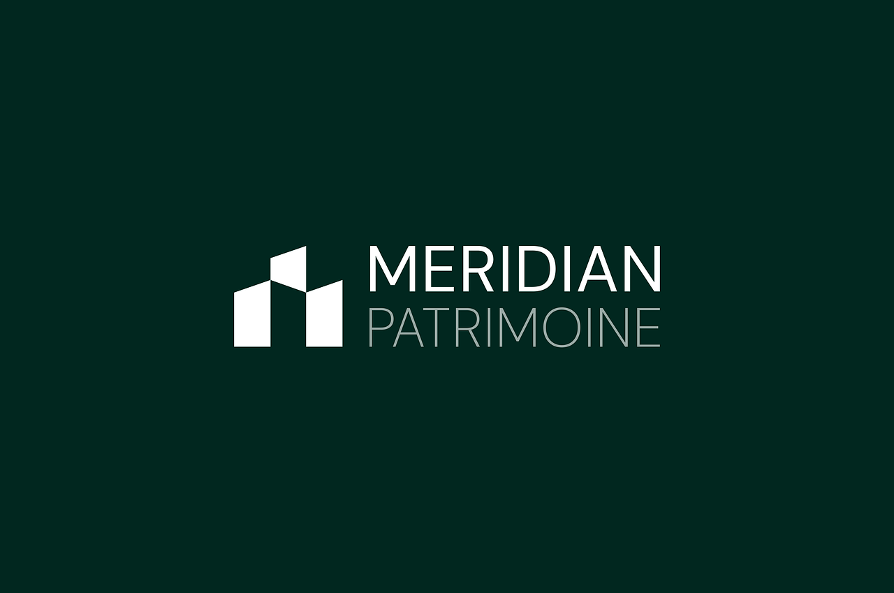 Meridian Patrimoine — Création de logo, cabinet de