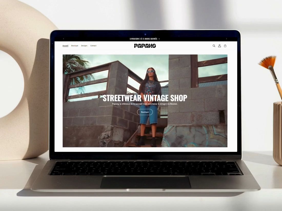 Site Shopify - Streetwear
