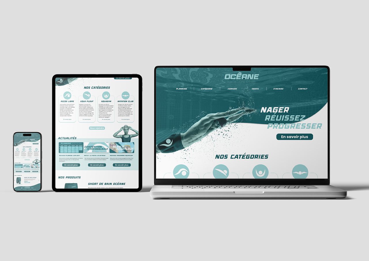 Océane Piscine - Website