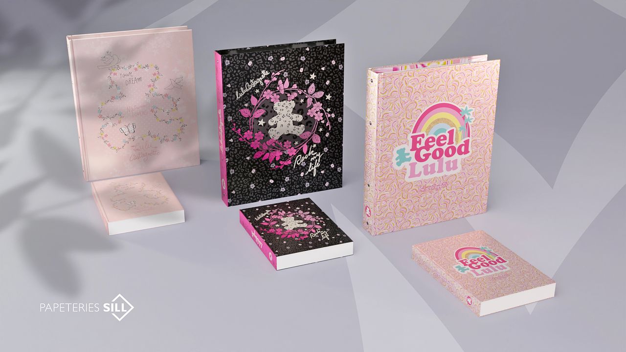 Couverture Lulu Castagnette classeur et agenda