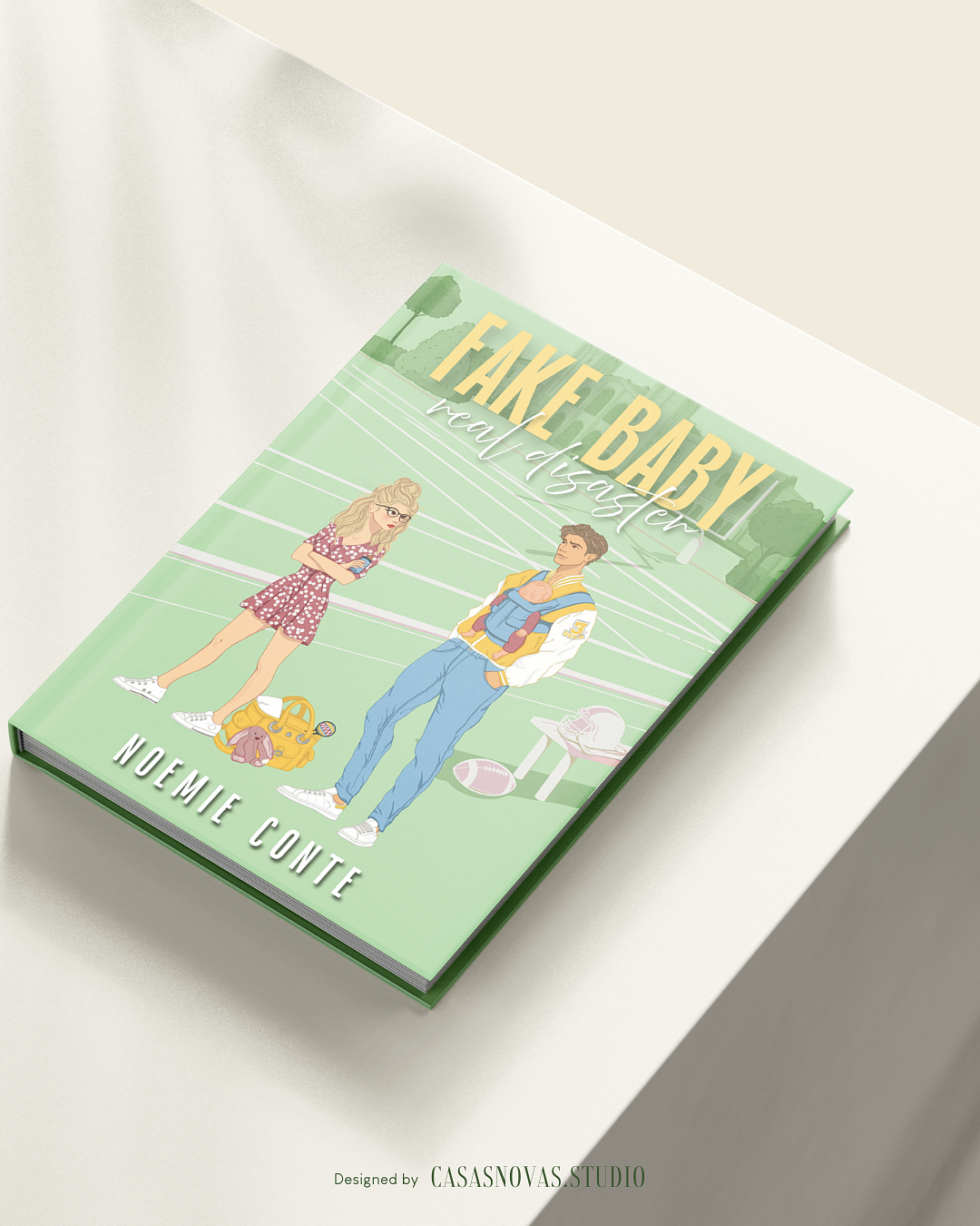 Couverture - Fake Baby Real Disaster- Noémie Conte