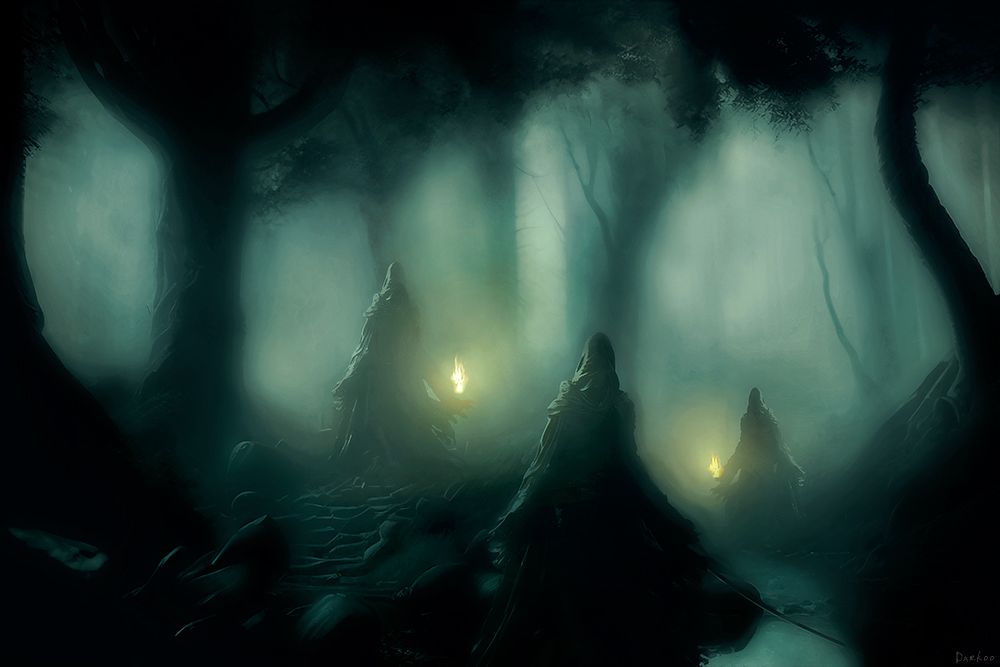 Création Concept Art, illustration Dark Fantasy