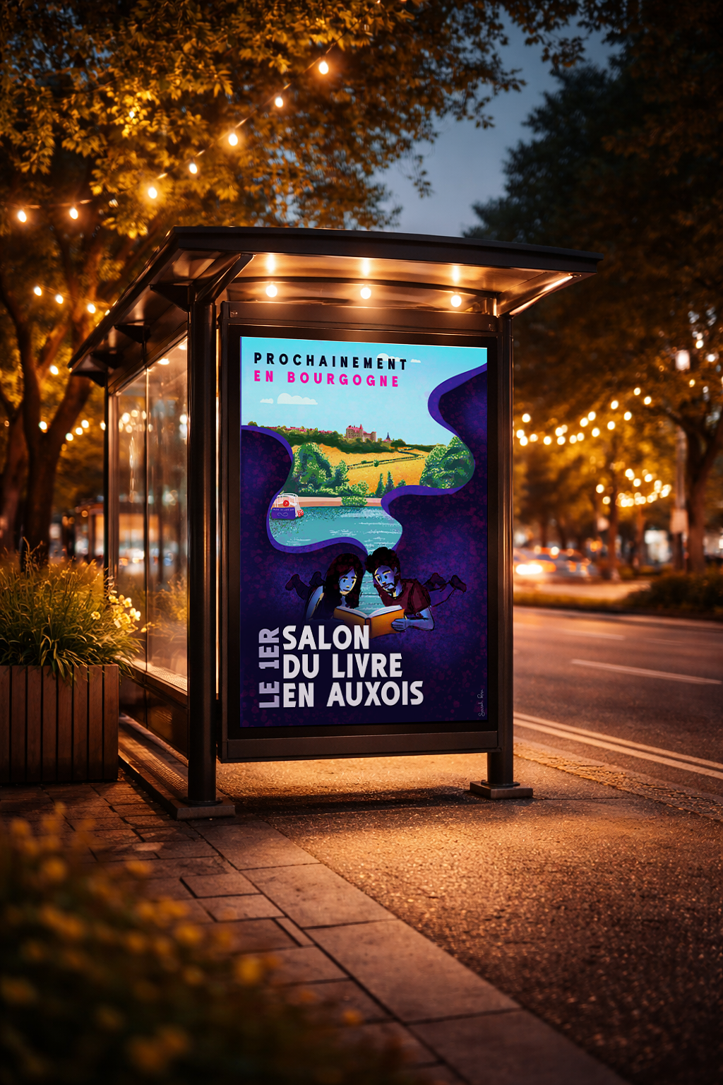 Affiche Salon du Livre en Auxois