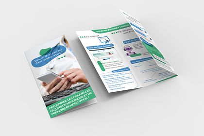 Flyer A4 3 volets
