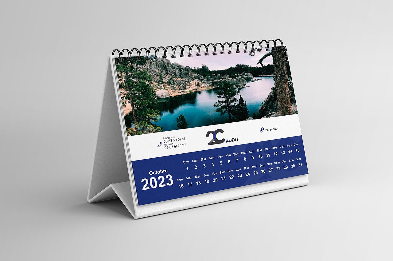 2CAudit | Infographie print calendrier