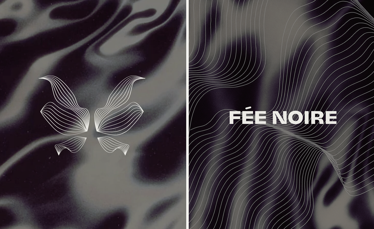 Identité visuelle - Fée noire
