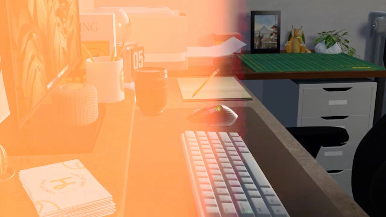 3D Workspace animation