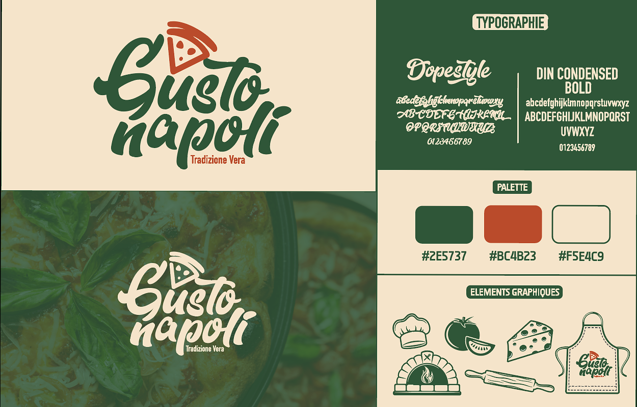Gusto Napoli Branding