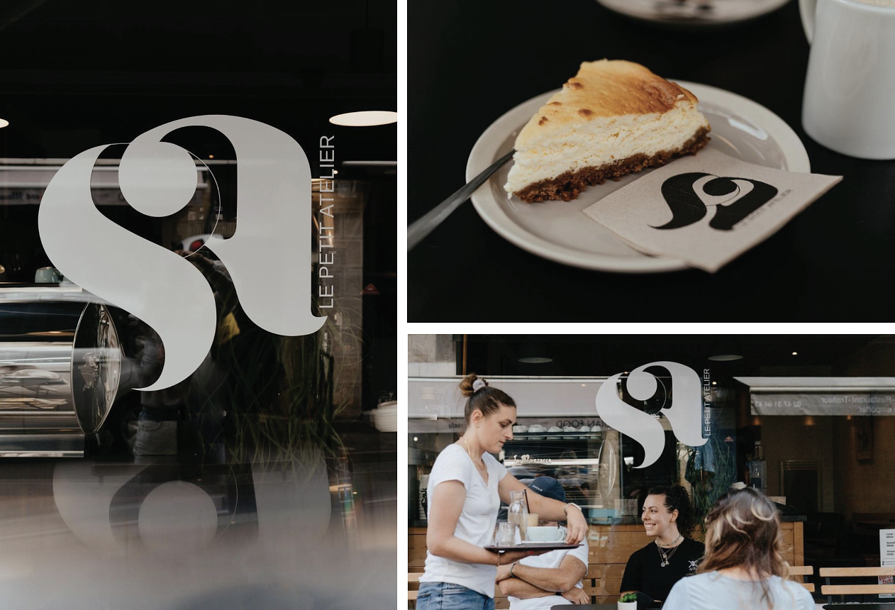 Le Petit Atelier — Identité visuelle pour un café