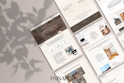 Site web menuiserie artisanale