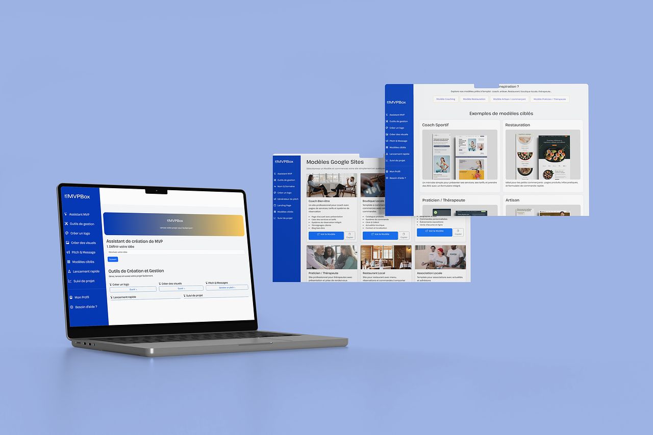 Interface Web pour gestion de projet