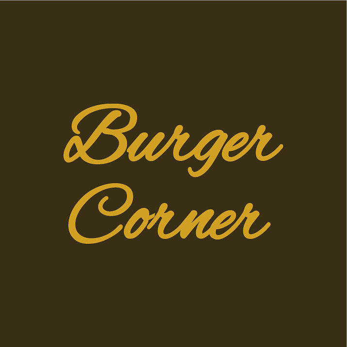 Logo Burger Corner Signage