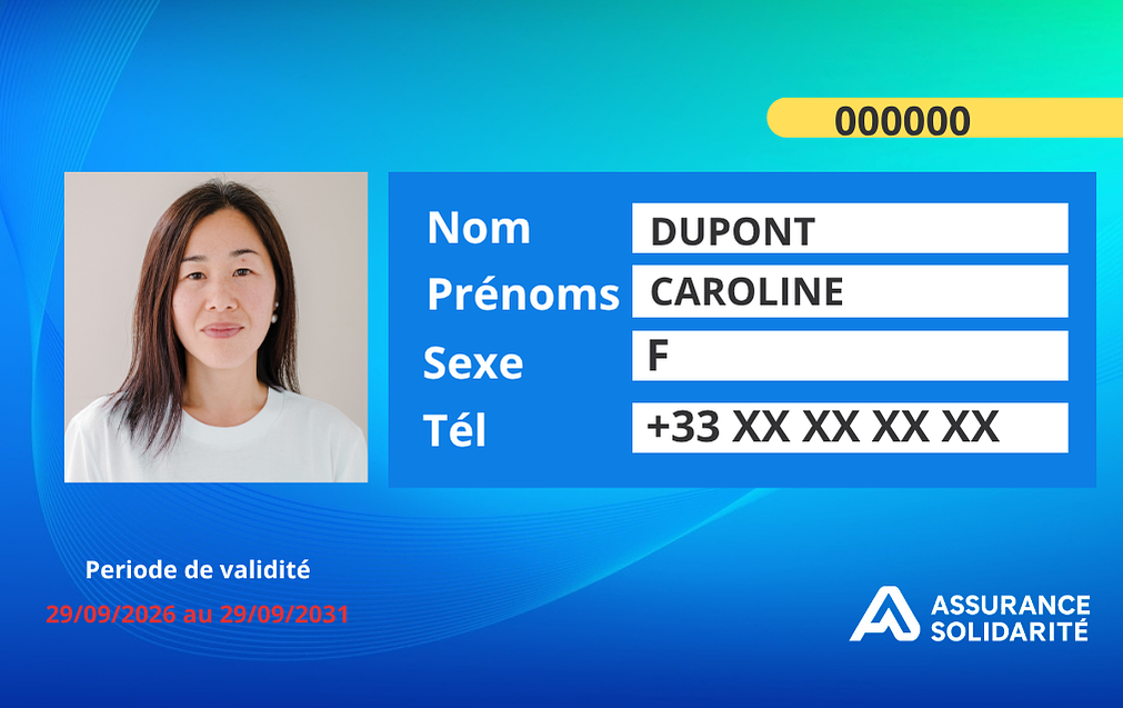 Réalisation de cartes d’assurance pour une société